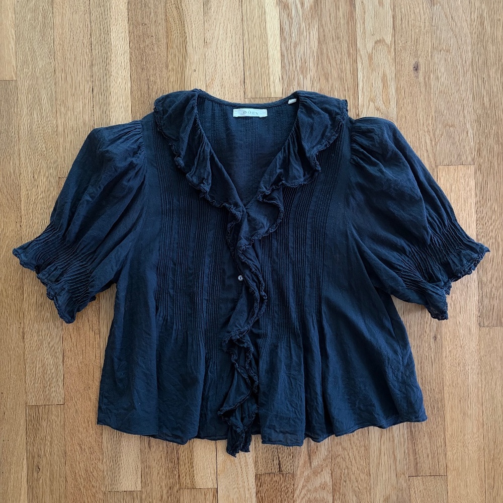 Doen Henri Top - black